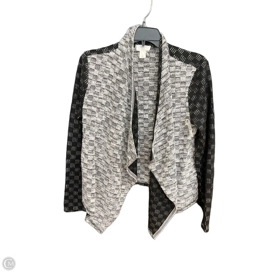 Cardigan By Loft In Black & White, Size: S