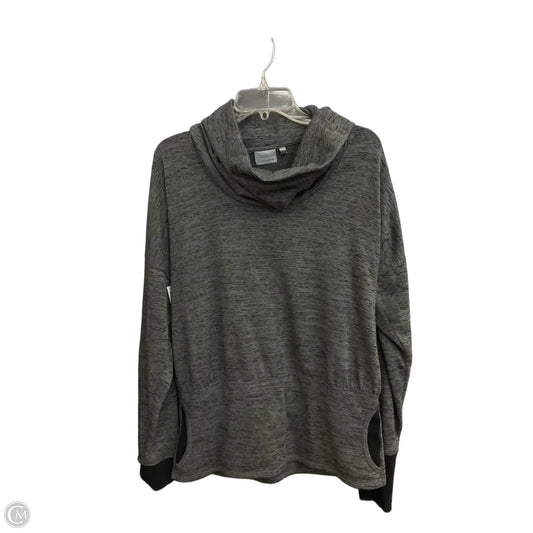 Sweatshirt Collar By Athleta In Grey, Size: L