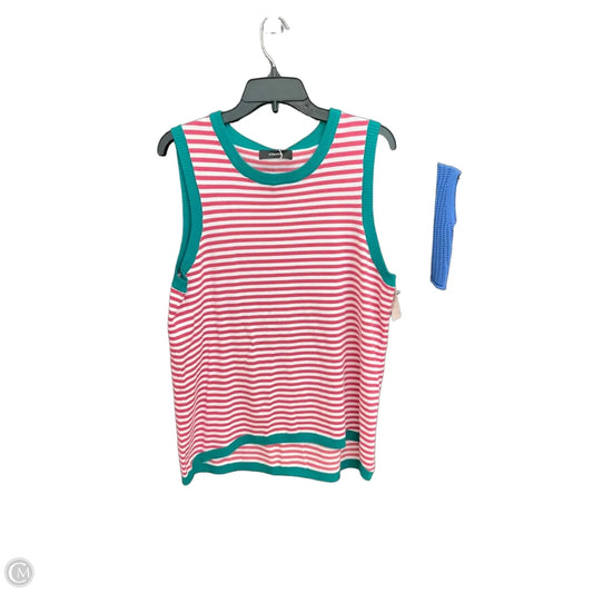 Top Sleeveless By Dokotoo In Striped Pattern, Size: L