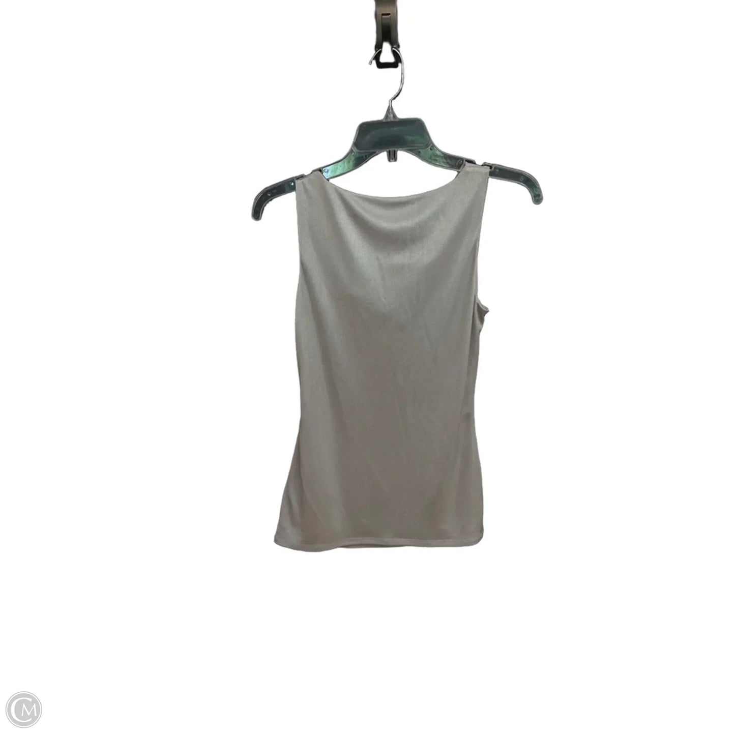 Top Sleeveless By White House Black Market In Silver, Size: Xs