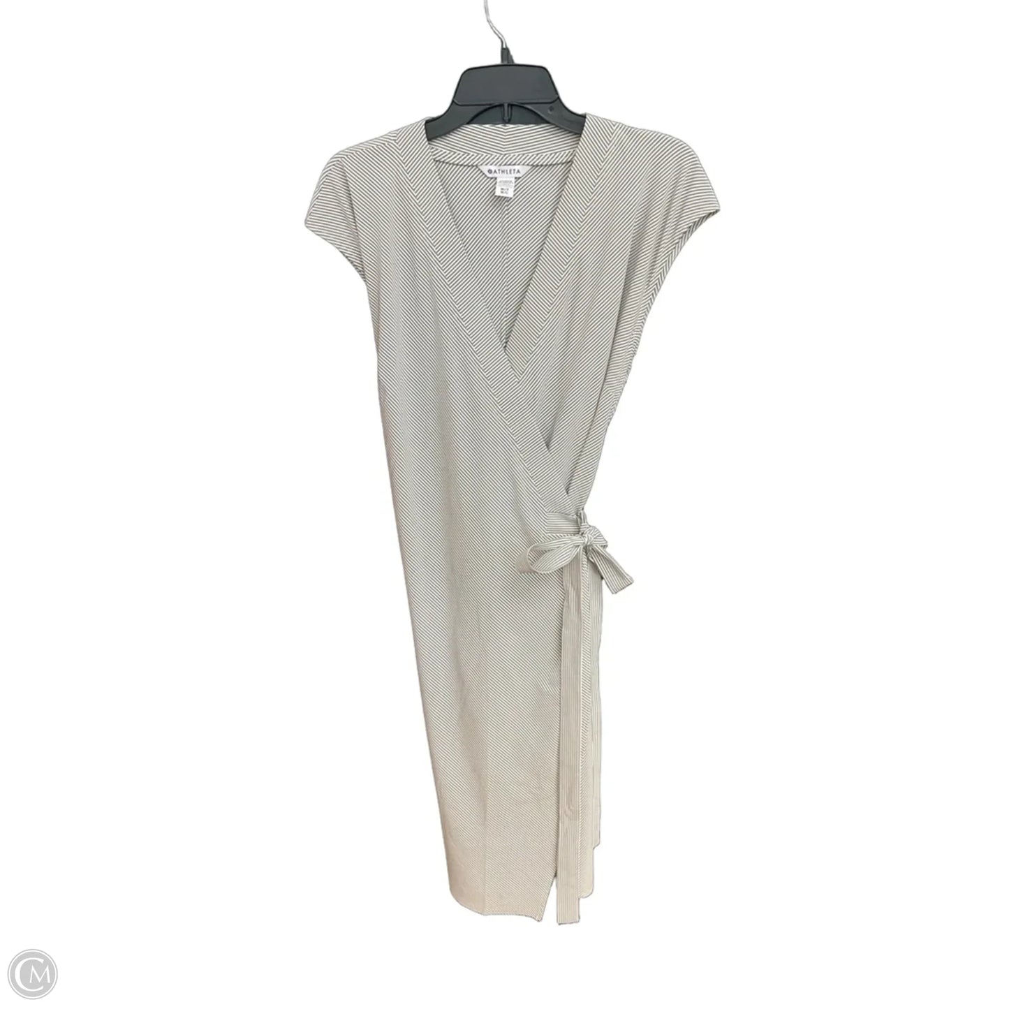 Dress Casual Maxi By Athleta In Striped Pattern, Size: M