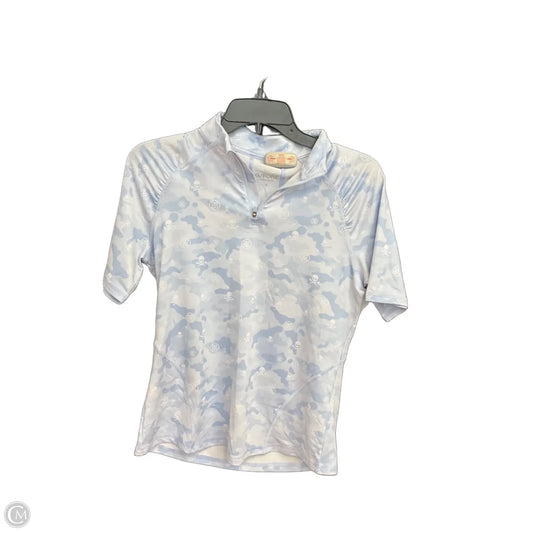 Top Sleeveless By Cmc In Blue, Size: S