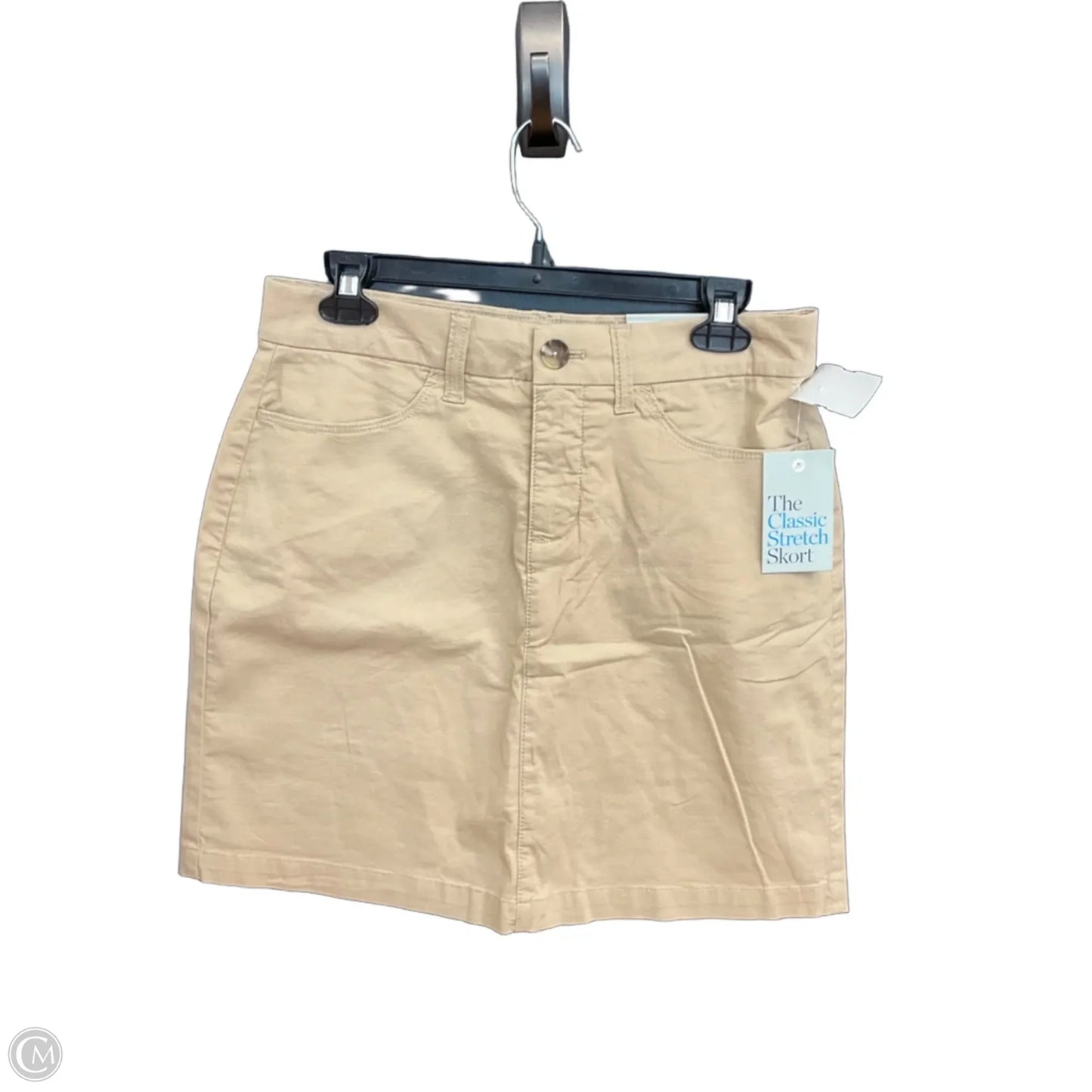 Skort By Croft And Barrow In Beige, Size: 6