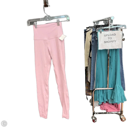 Athletic Leggings By Lululemon In Purple, Size: 0