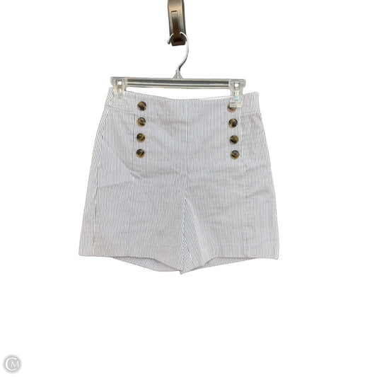 Shorts By Ann Taylor In Striped Pattern, Size: 0