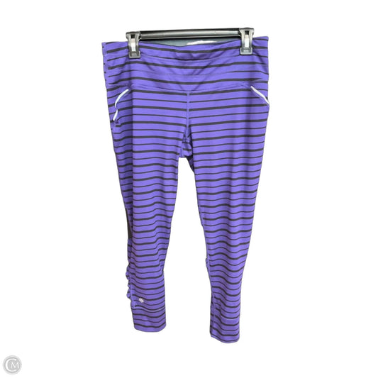 Athletic Leggings By Athleta In Purple, Size: Lp