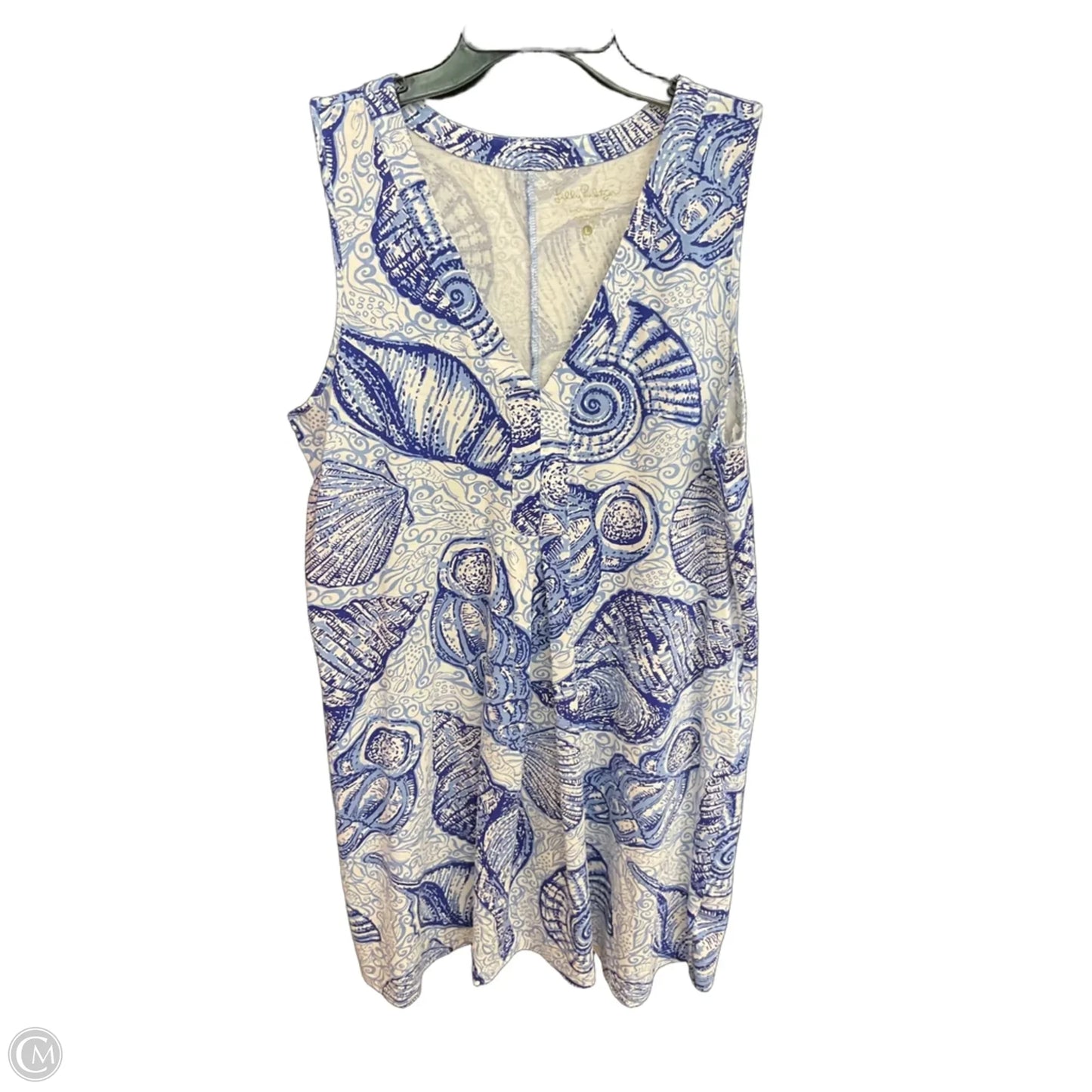 Dress Designer By Lilly Pulitzer In Blue, Size: L