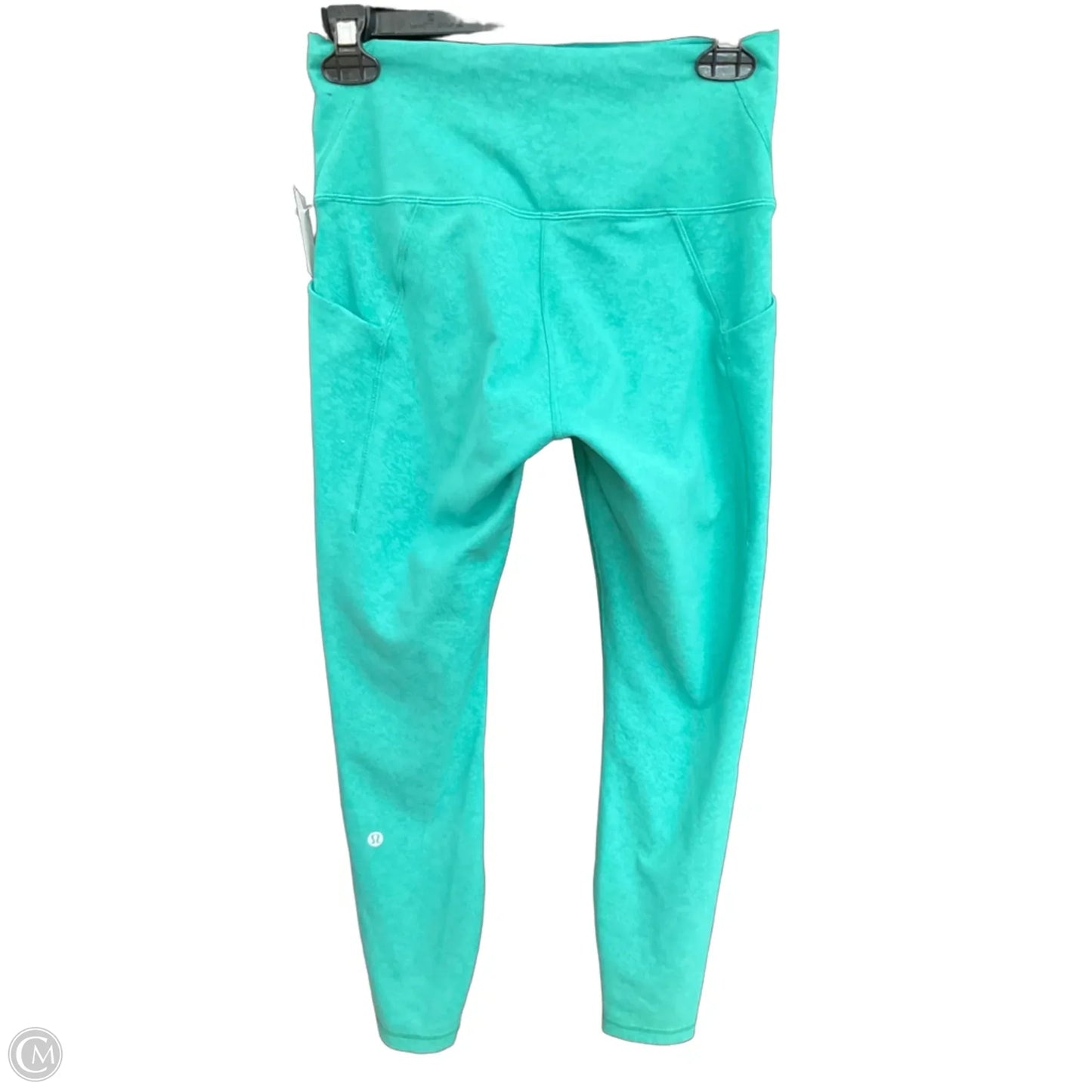 Athletic Leggings By Lululemon In Blue, Size: 8