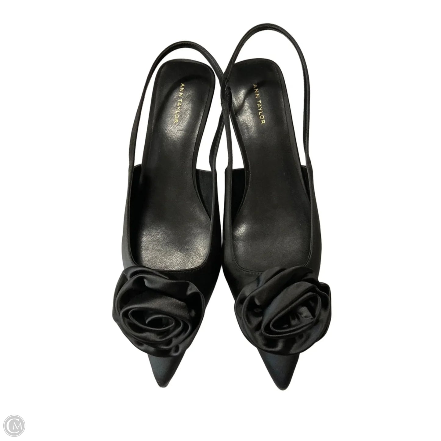 Shoes Heels Kitten By Ann Taylor In Black, Size: 8