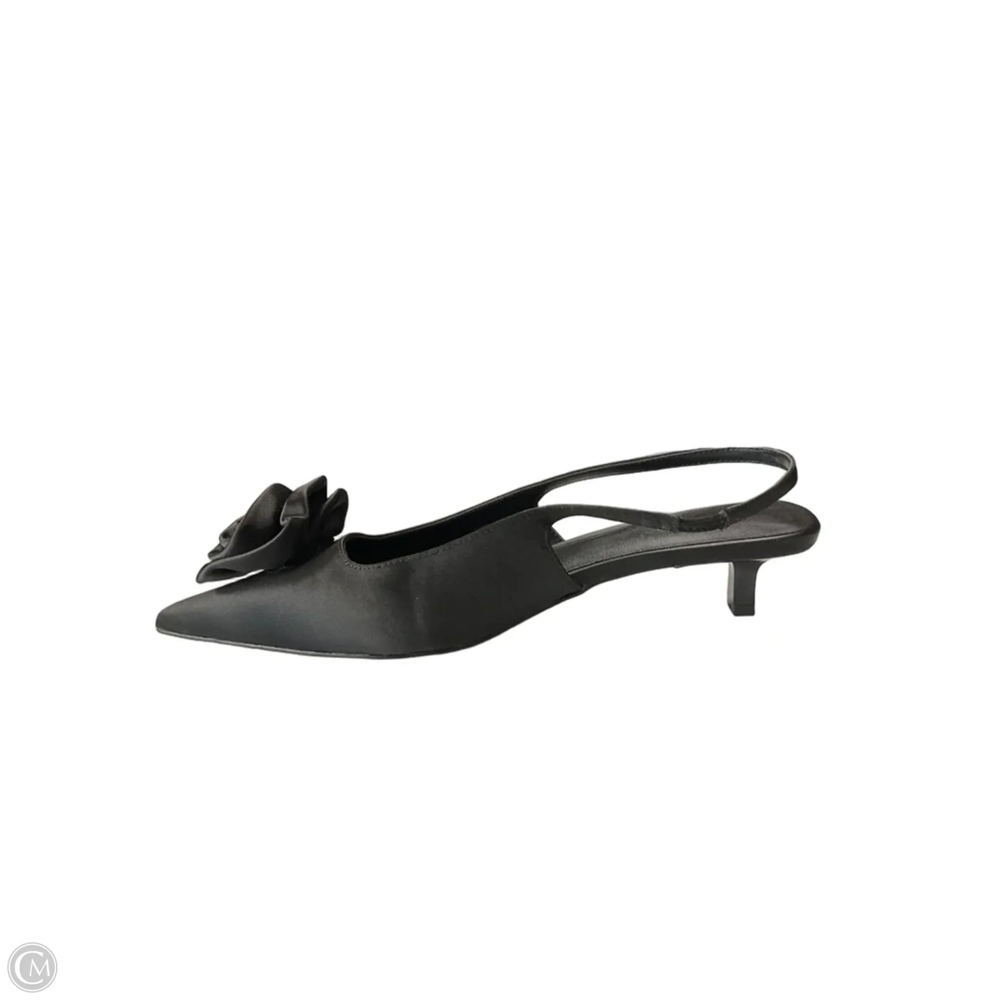 Shoes Heels Kitten By Ann Taylor In Black, Size: 8