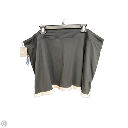 Athletic Skort By Nike In Black, Size: 3x