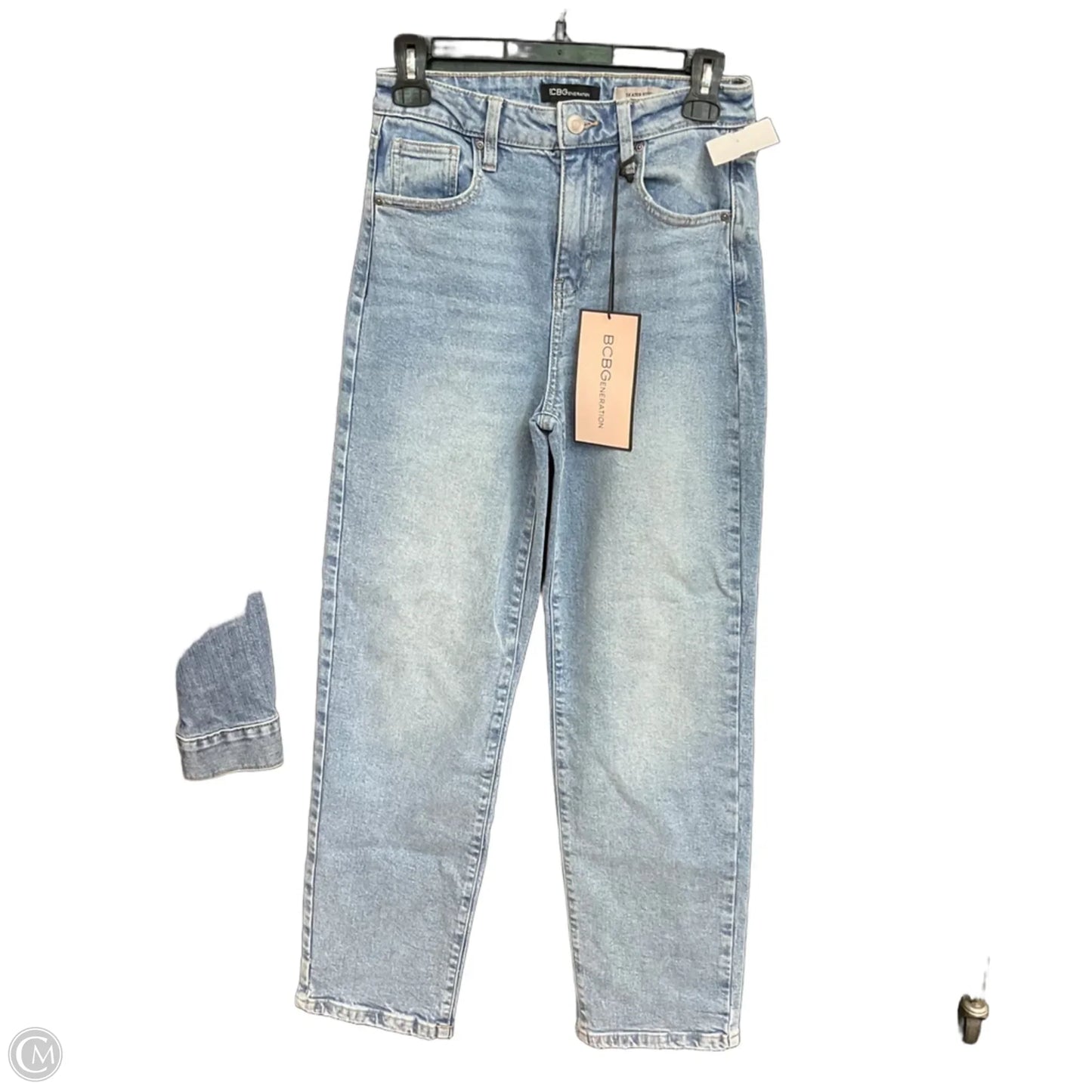 Jeans Straight By Bcbg In Blue, Size: 2