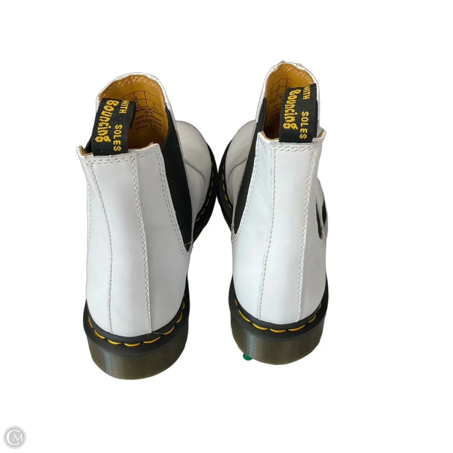 Boots Combat By Dr Martens In White, Size: 9
