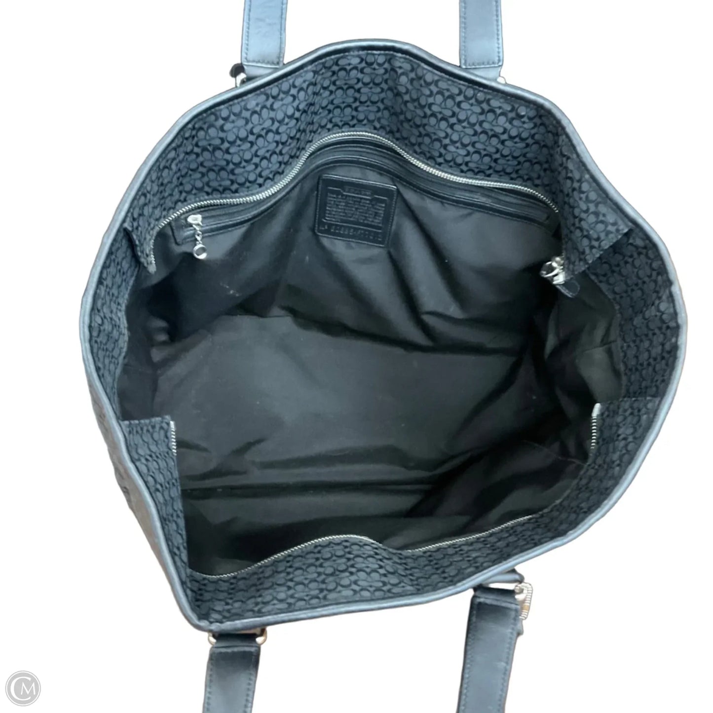 Tote Designer By Coach, Size: Large