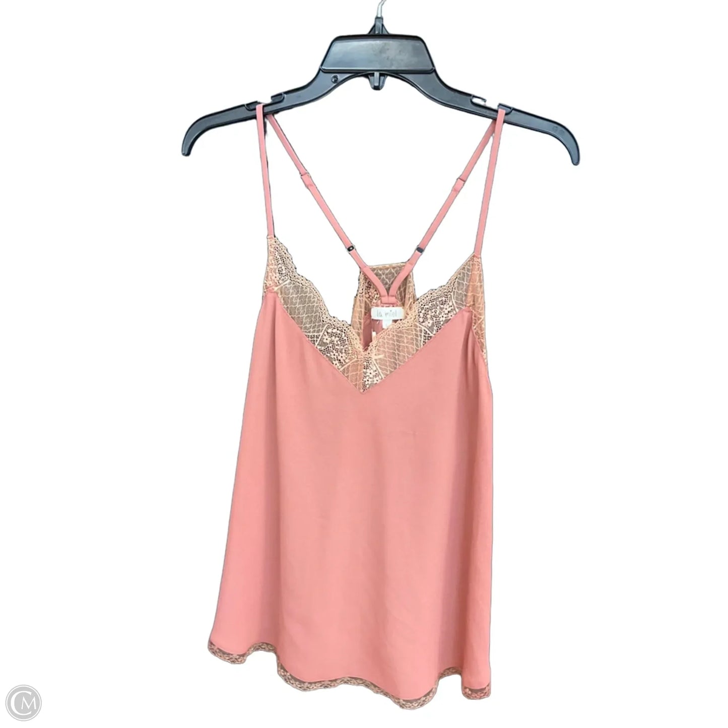 Top Sleeveless By La Miel In Pink, Size: L