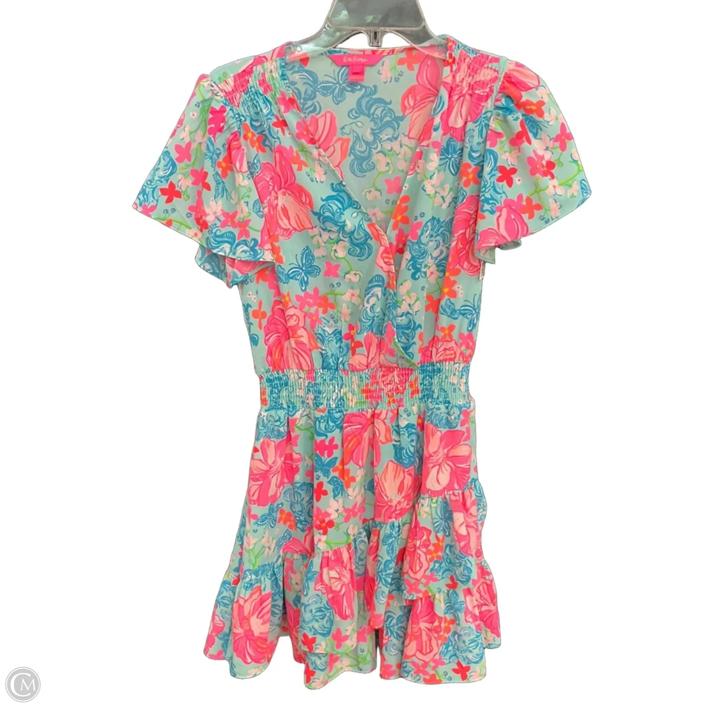Dress Designer By Lilly Pulitzer In Floral Print, Size: S