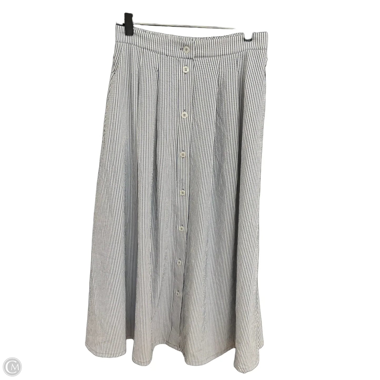 Skirt Maxi By Nicole By Nicole Miller In Blue, Size: 6