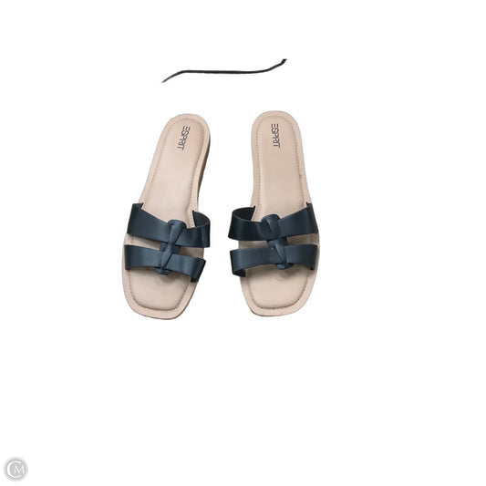 Sandals Flats By Cmc In Black, Size: 9.5