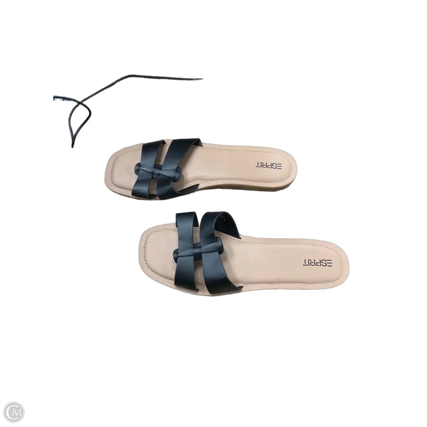 Sandals Flats By Cmc In Black, Size: 9.5