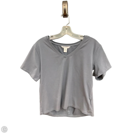 Top Short Sleeve By Quince In Black, Size: L