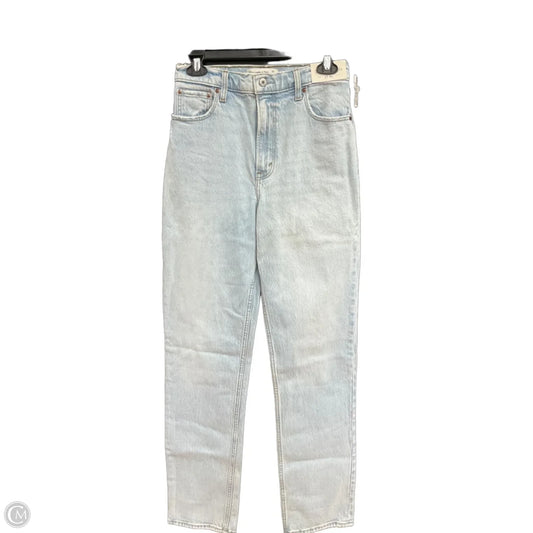 Jeans Straight By Abercrombie And Fitch In Blue, Size: 4l
