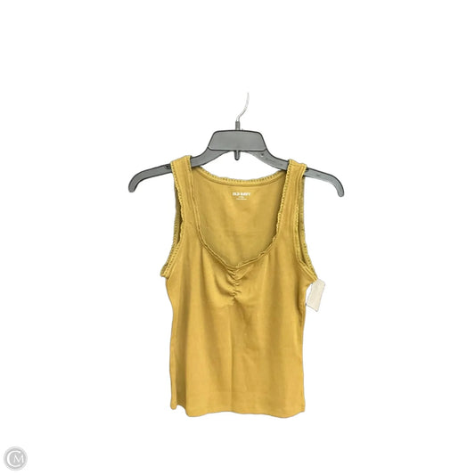Top Sleeveless By Old Navy In Green, Size: S