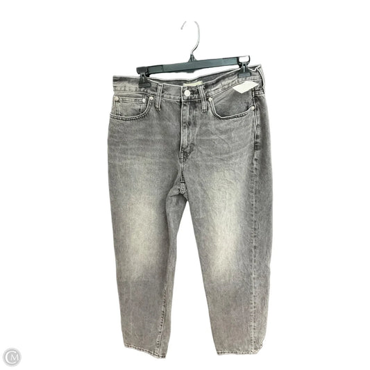 Jeans Straight By Madewell In Blue, Size: 10l