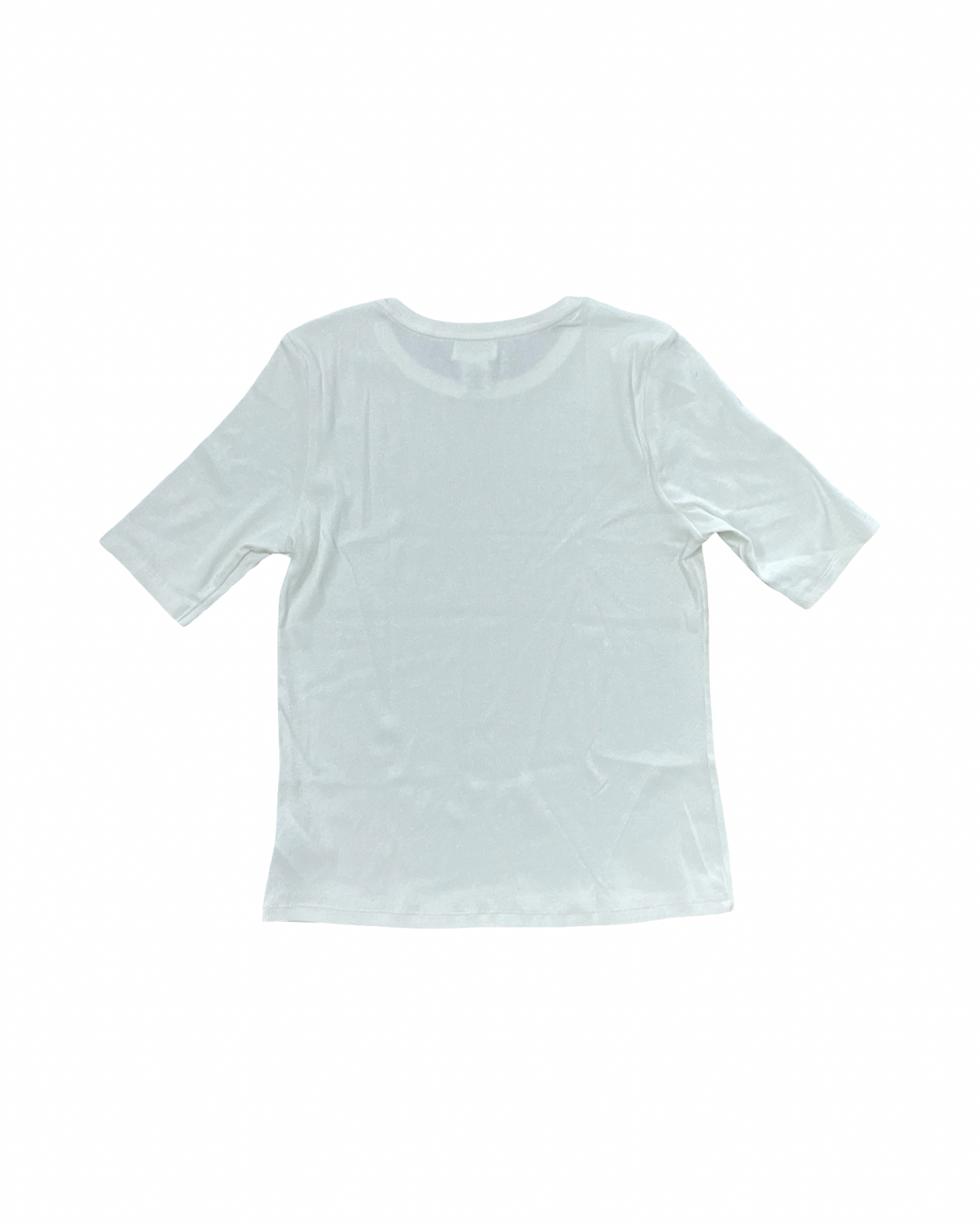 Top Ss By Nicole By Nicole Miller In Cream, Size:M