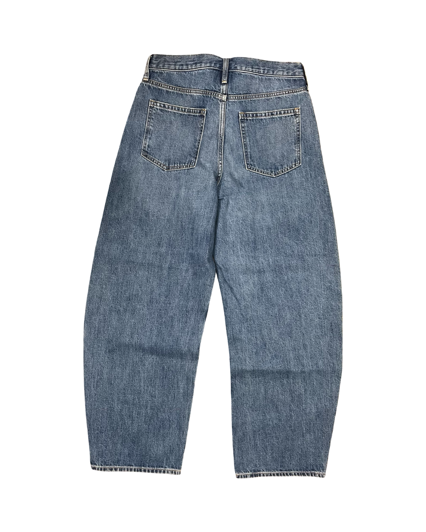 Jeans Wide Leg By Gap In Blue Denim, Size:10