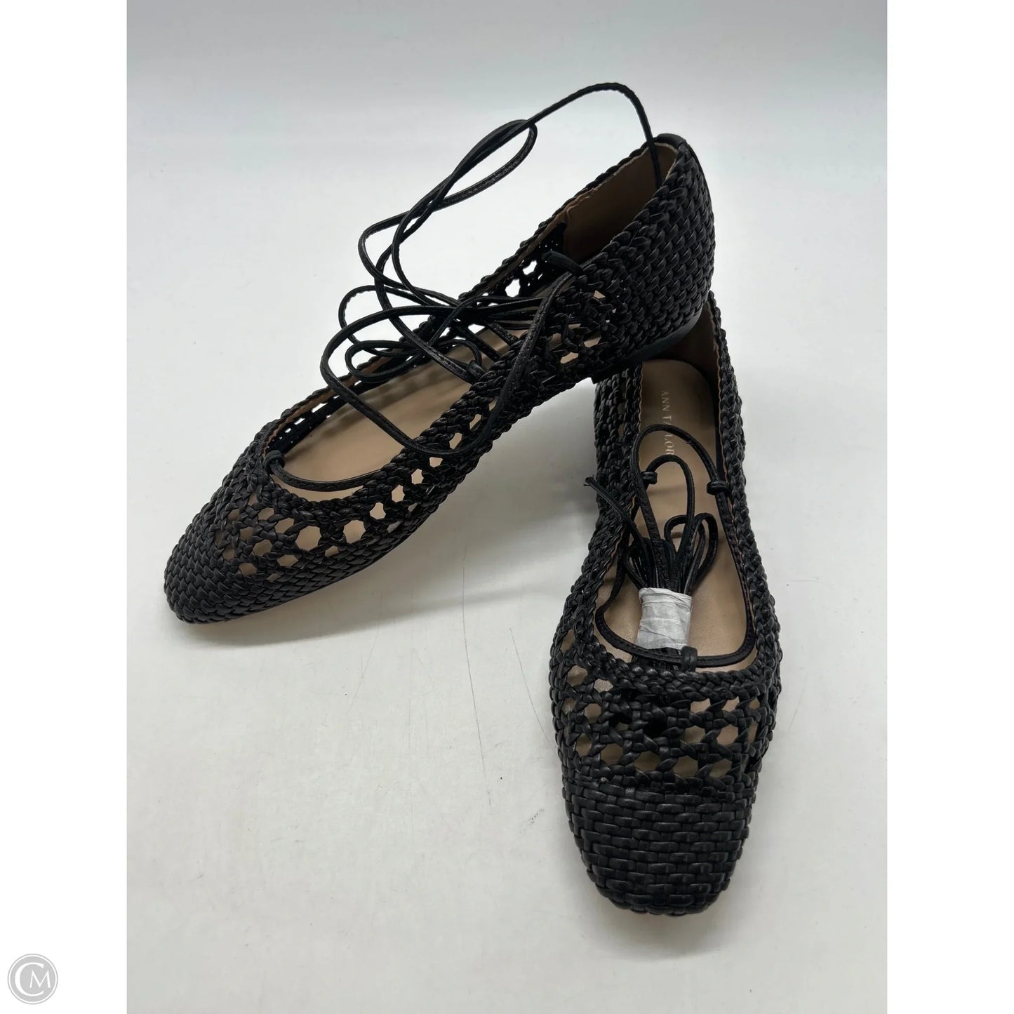Shoes Flats By Ann Taylor In Black, Size: 6