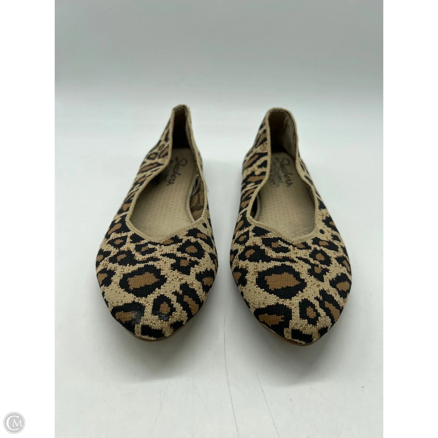 Shoes Flats By Skechers In Animal Print, Size: 9