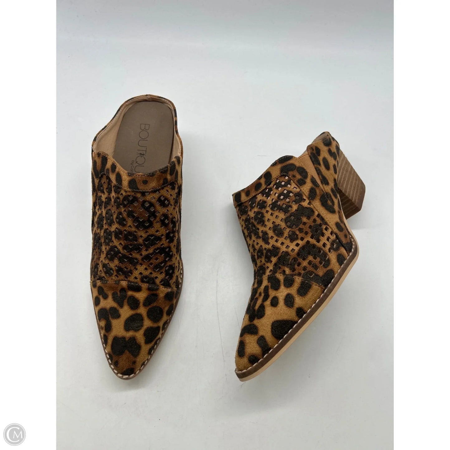 Shoes Heels Block By Corkys In Animal Print, Size: 11