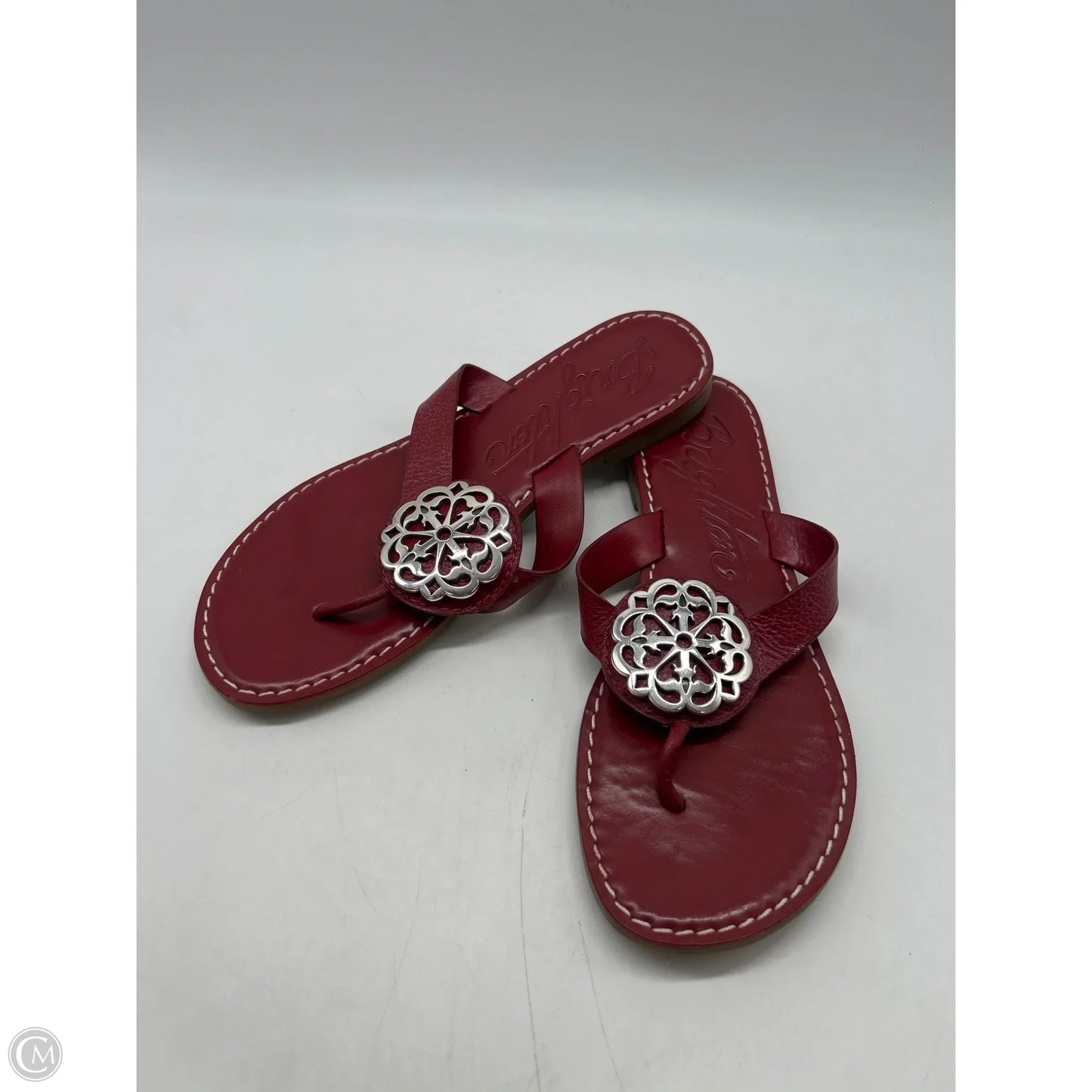 Sandals Flats By Brighton In Red, Size: 7