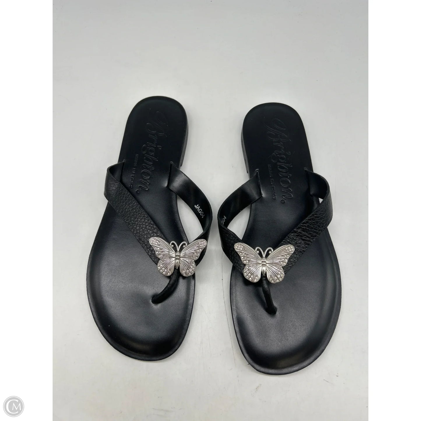 Sandals Flats By Brighton In Black, Size: 7.5