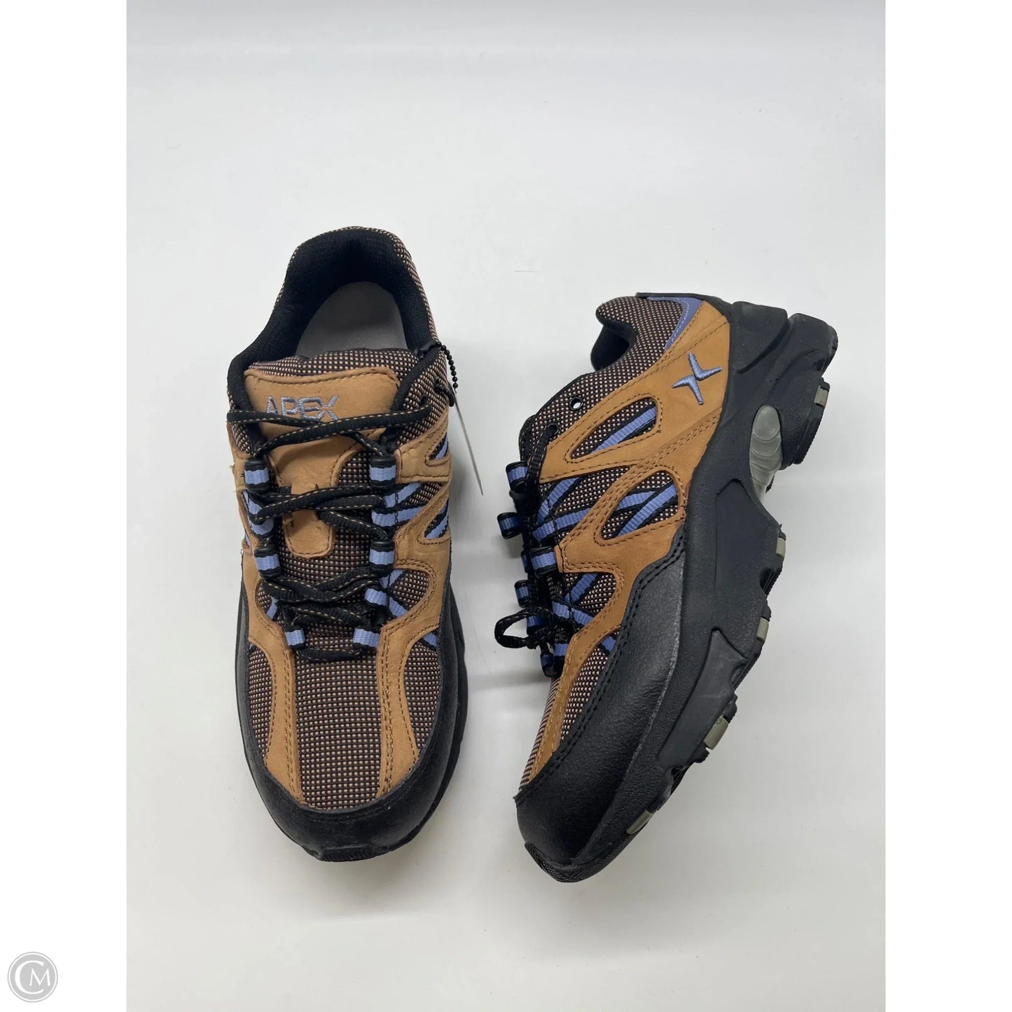 Shoes Athletic By Clothes Mentor In Brown, Size: 7.5