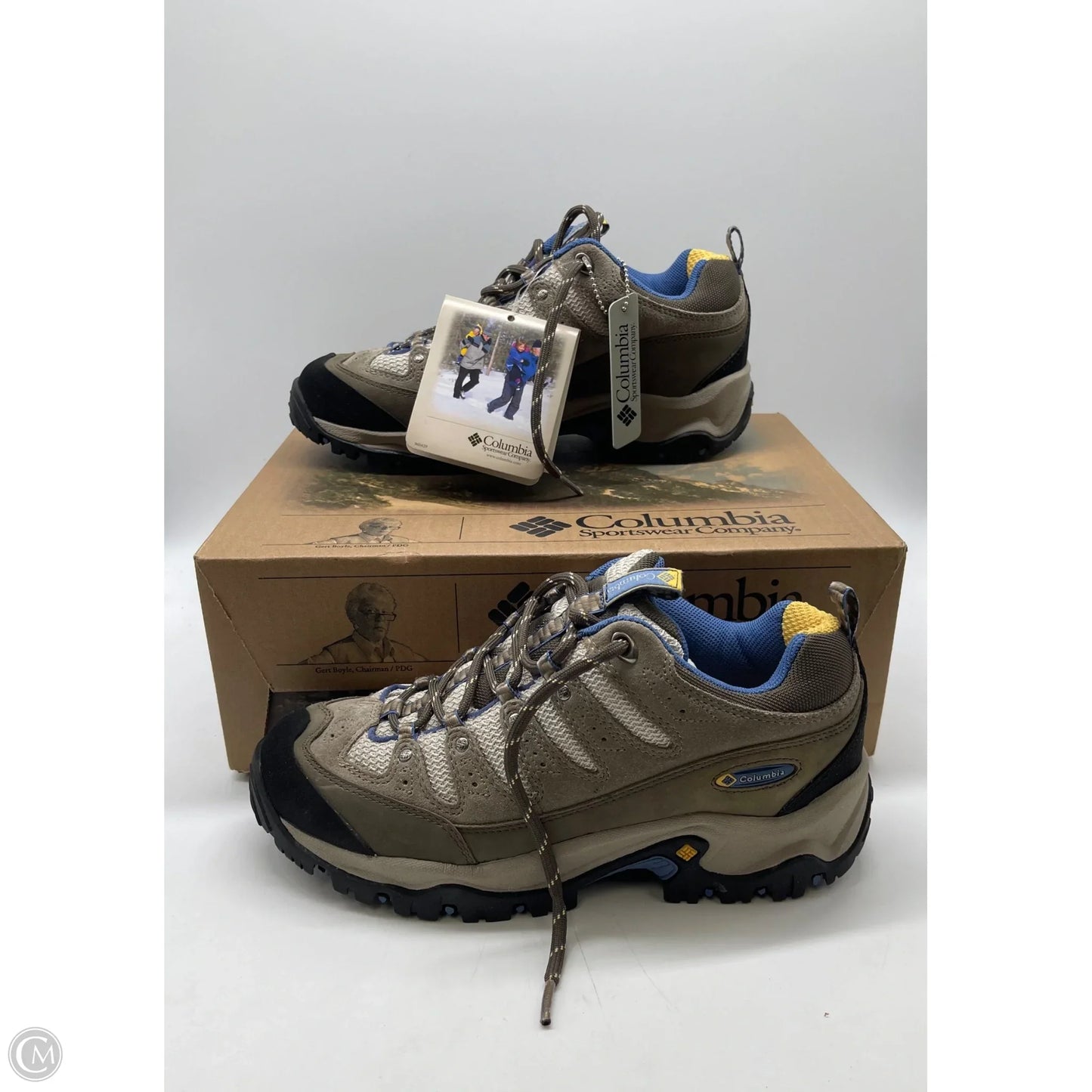 Shoes Athletic By Columbia In Tan, Size: 9