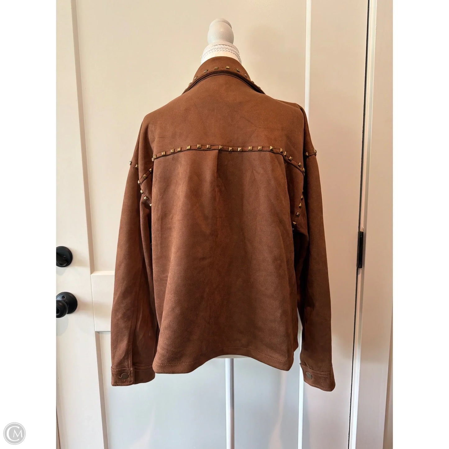 Jacket Other By Vigoss In Brown, Size: L
