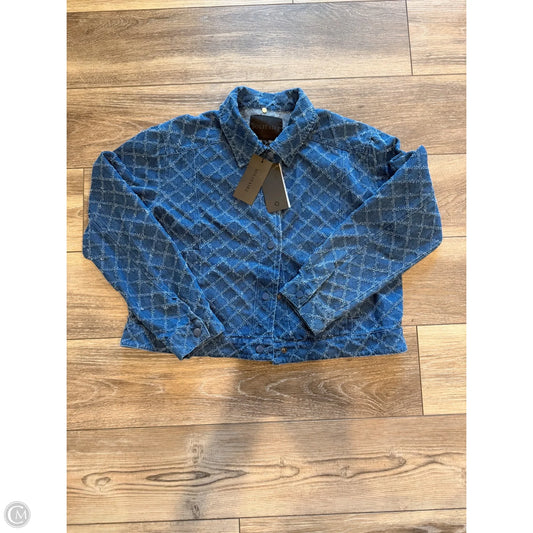 Jacket Other By Solitaire In Blue, Size: M