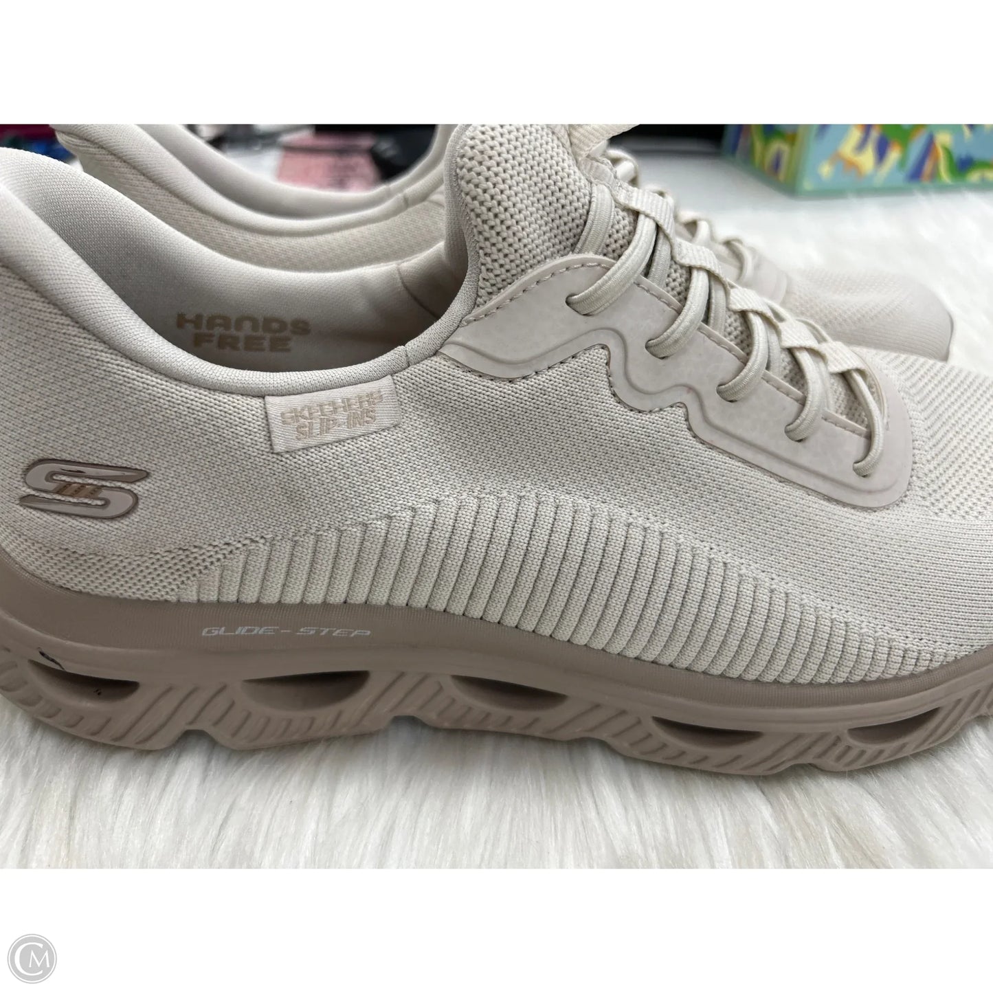 Shoes Athletic By Skechers In Tan, Size: 11