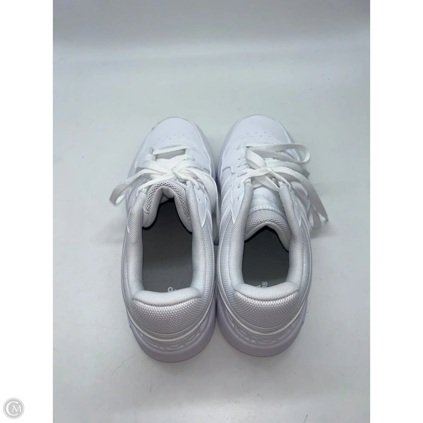 Shoes Athletic By Adidas In White, Size: 9