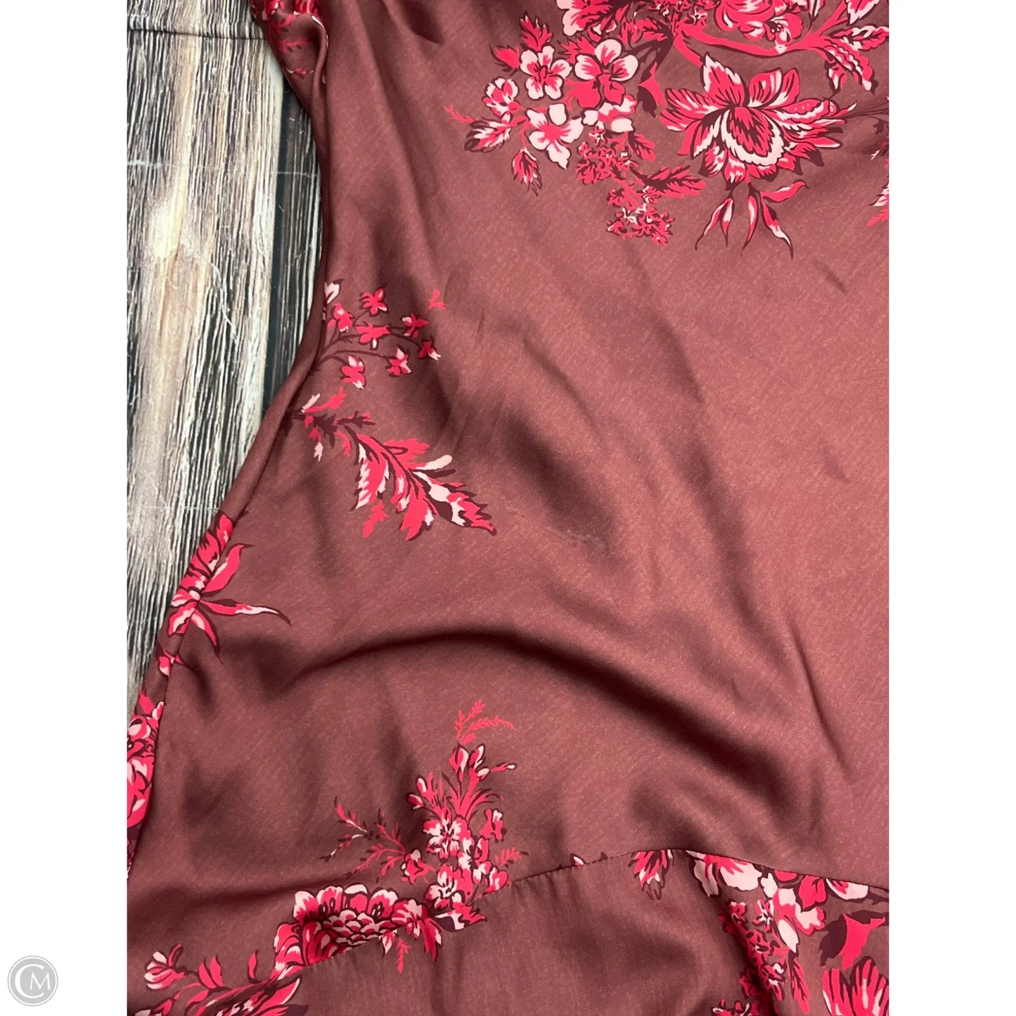Dress Casual Maxi By Free People In Maroon, Size: S