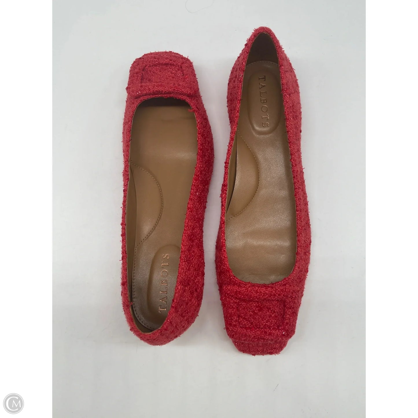 Shoes Flats By Talbots In Red, Size: 8.5