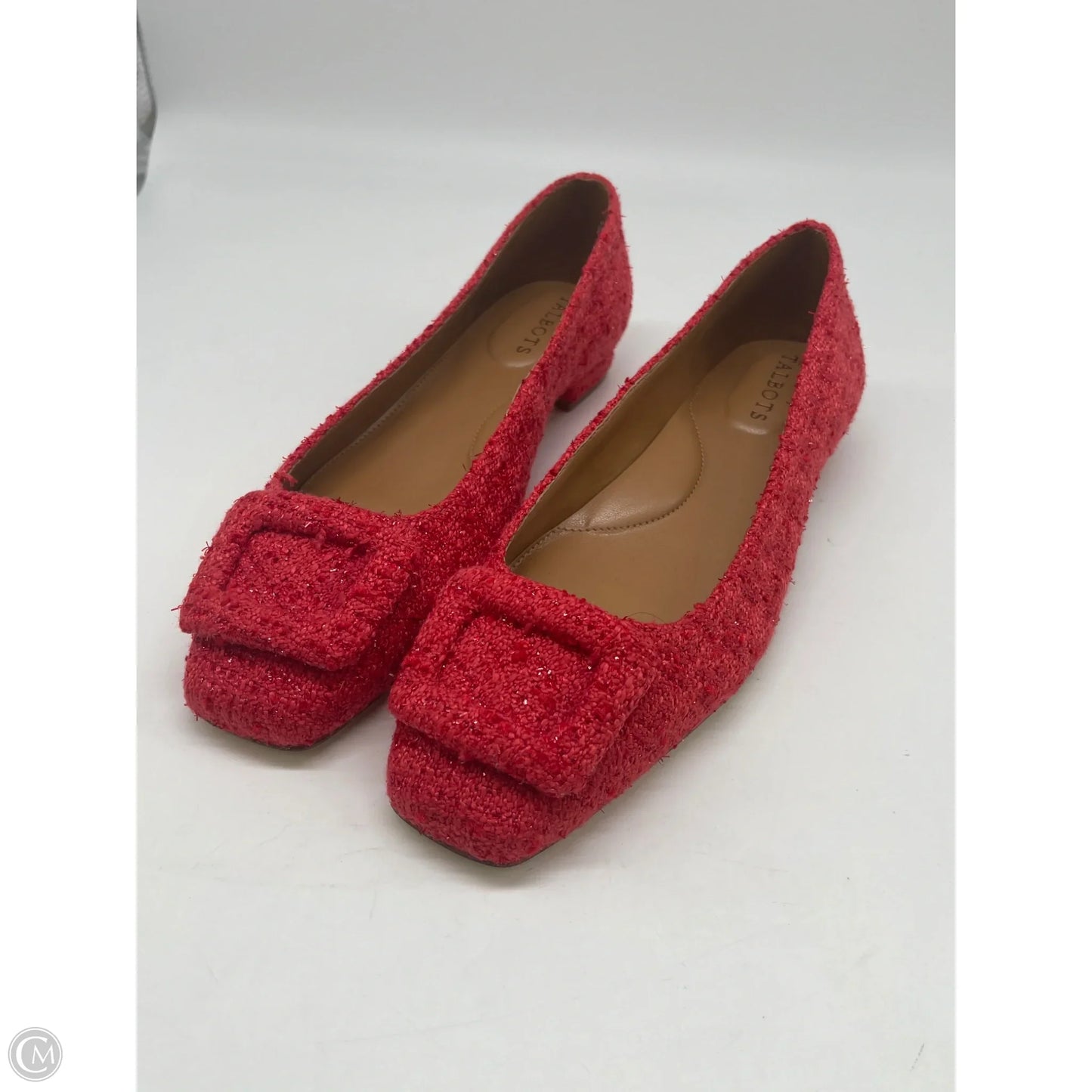 Shoes Flats By Talbots In Red, Size: 8.5