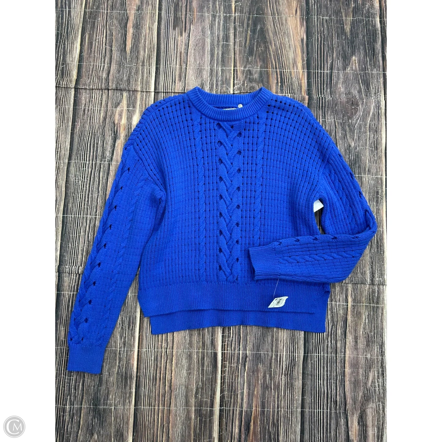 Sweater By On 34th In Blue, Size: S