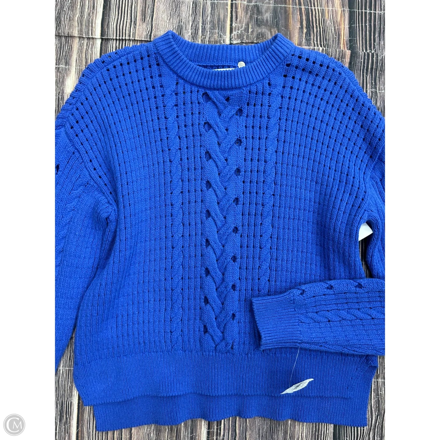 Sweater By On 34th In Blue, Size: S