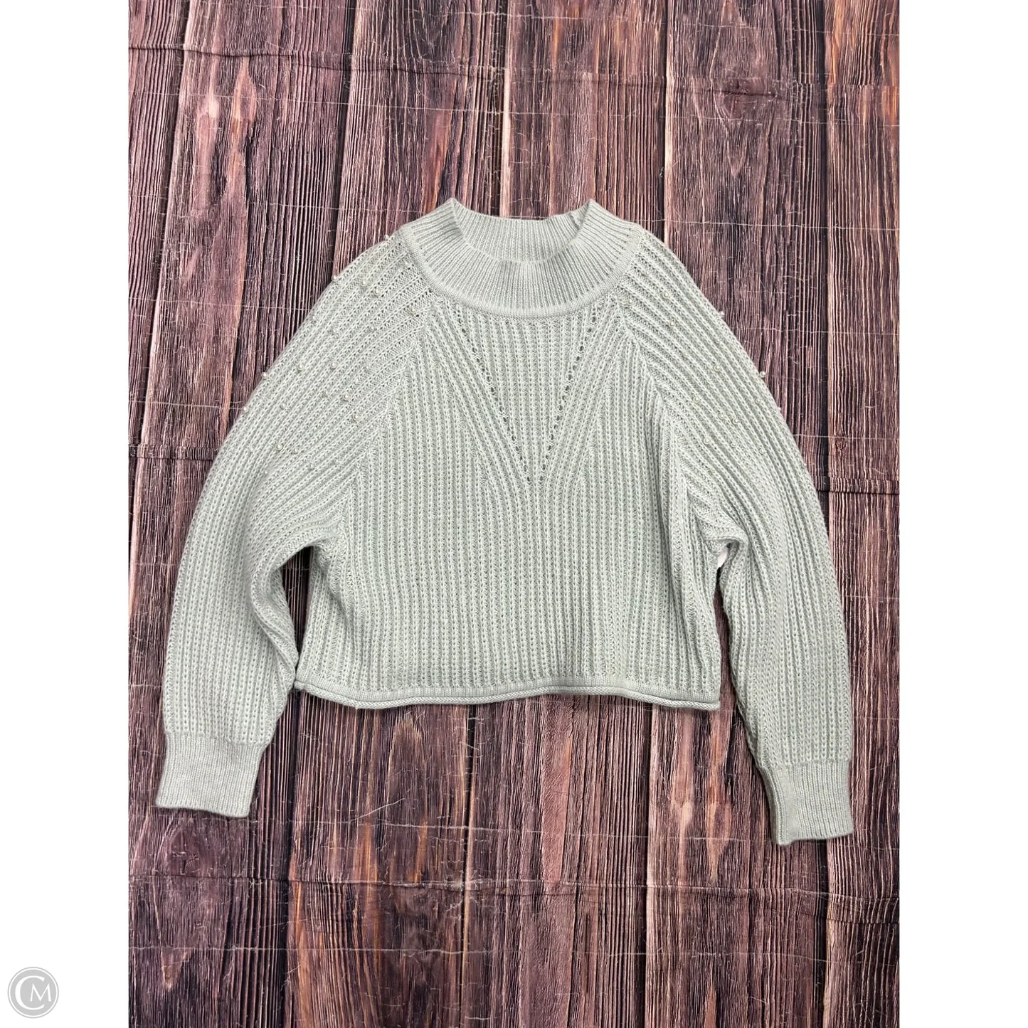 Sweater By Originality In Green, Size: M