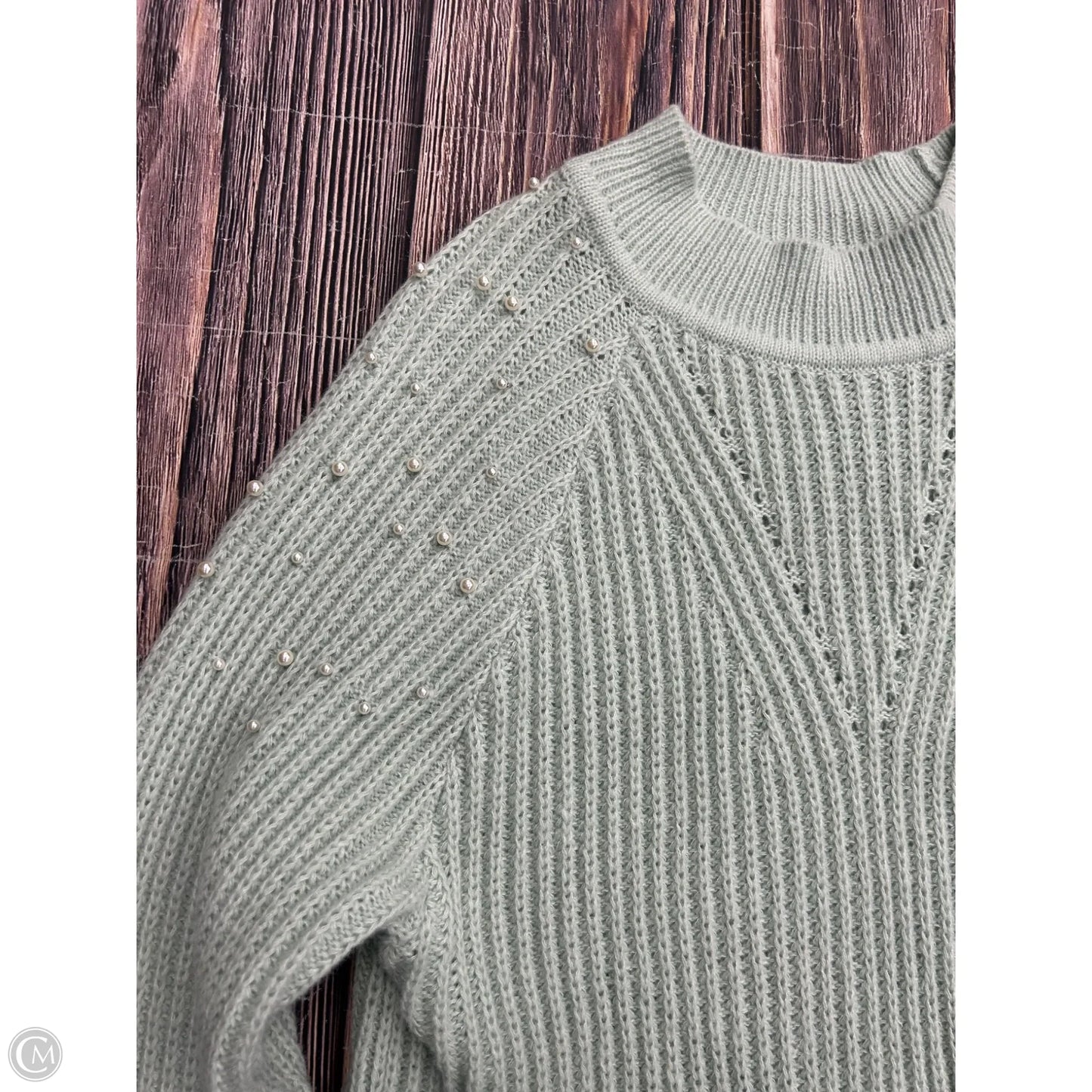 Sweater By Originality In Green, Size: M