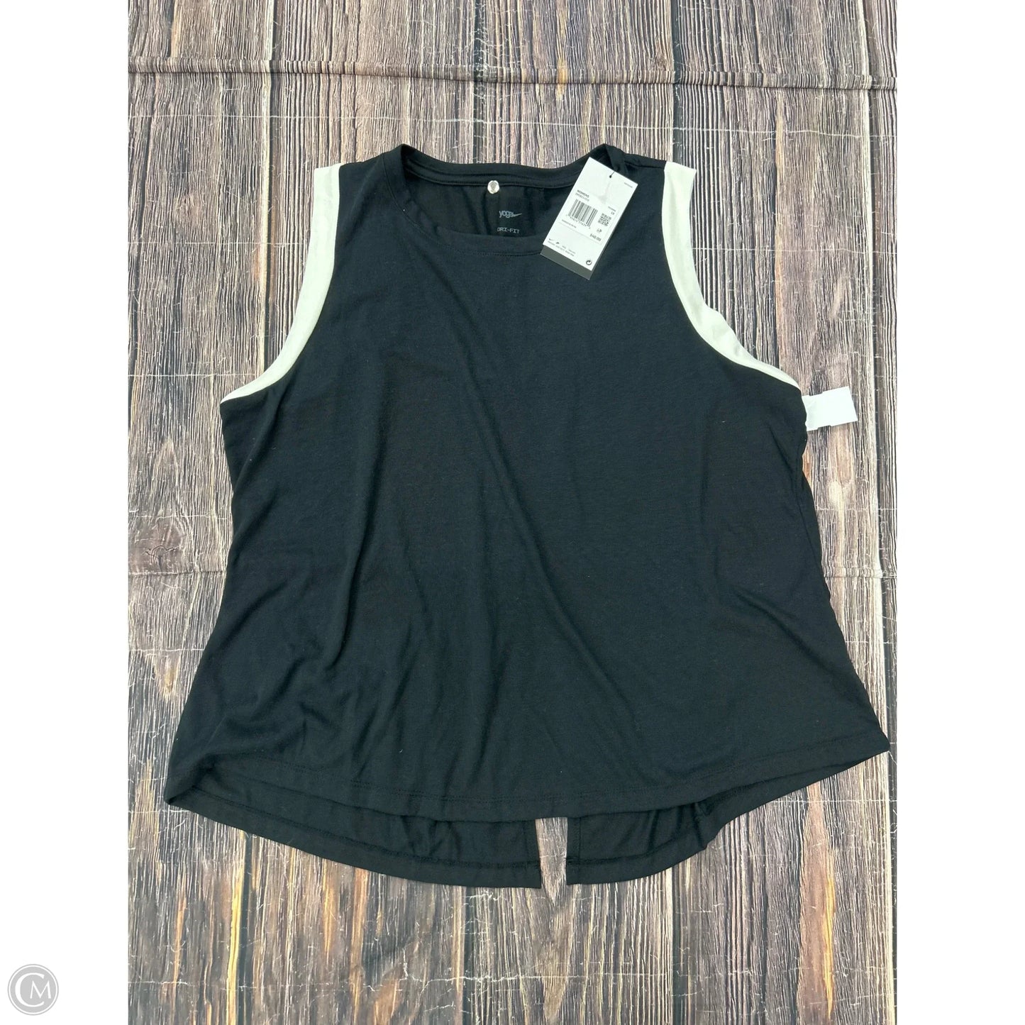Tank Top By Nike Apparel In Black, Size: 1x