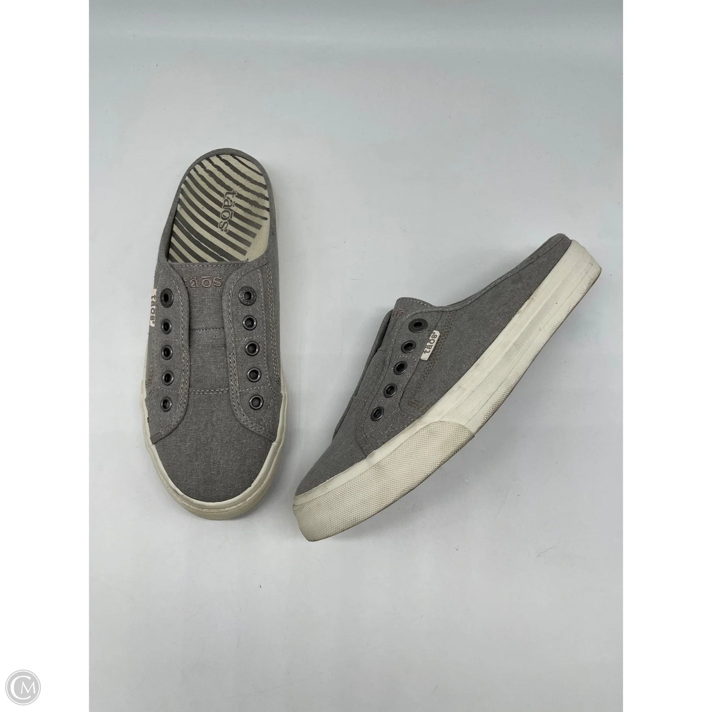 Shoes Athletic By Taos In Grey, Size: 9