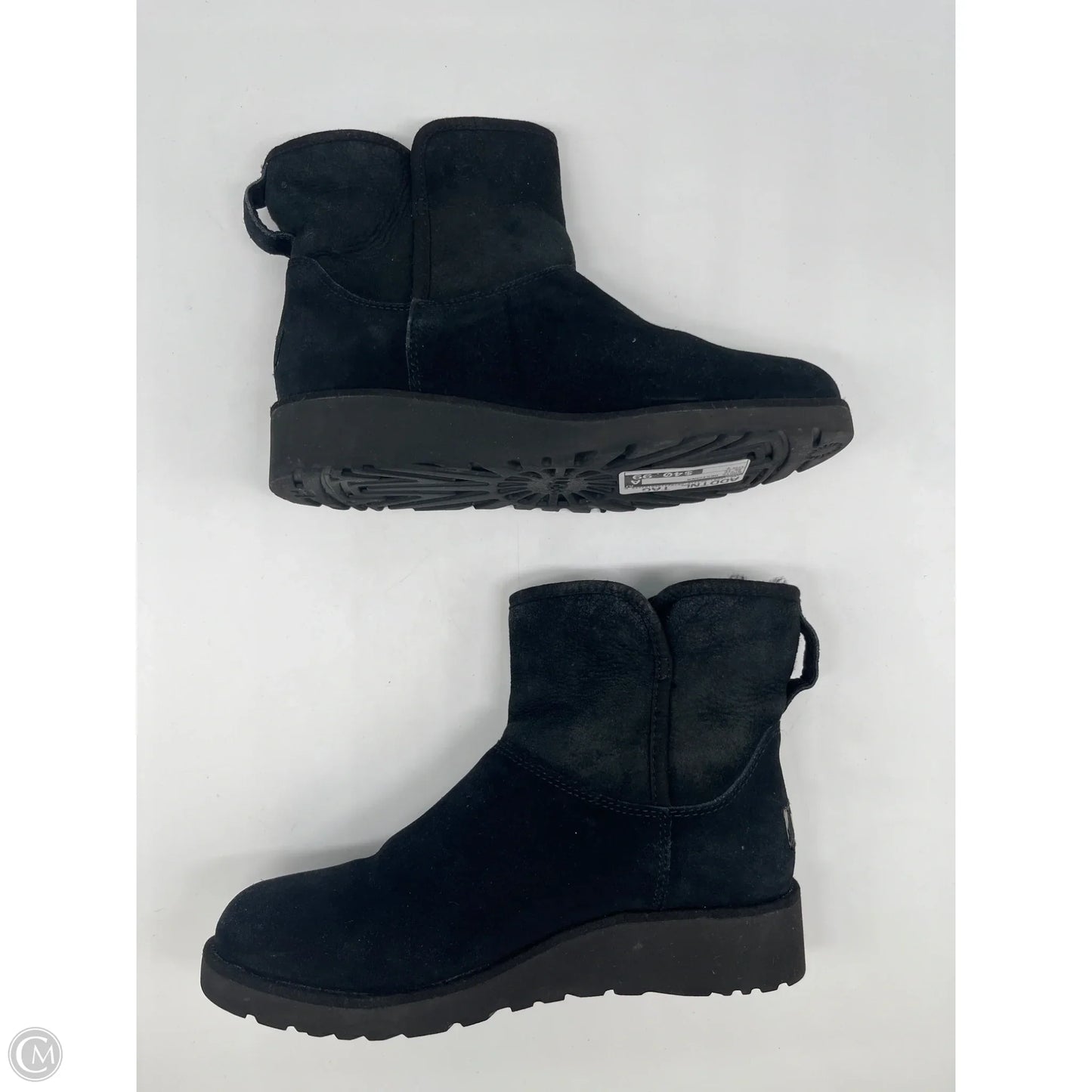 Boots Designer By Ugg In Black, Size: 7